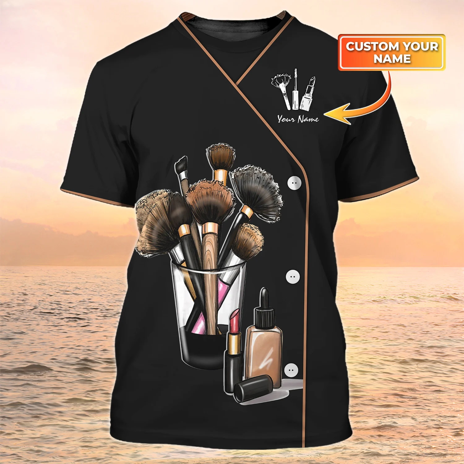 Newest Summer Fashion Men‘s T- - Beauty Makeup Names reseña y precio