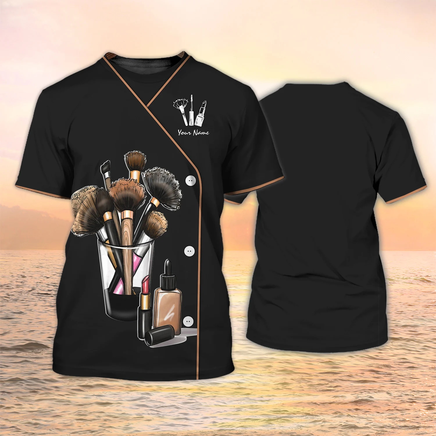 Newest Summer Fashion Men‘s T- - Beauty Makeup Names reseña y precio