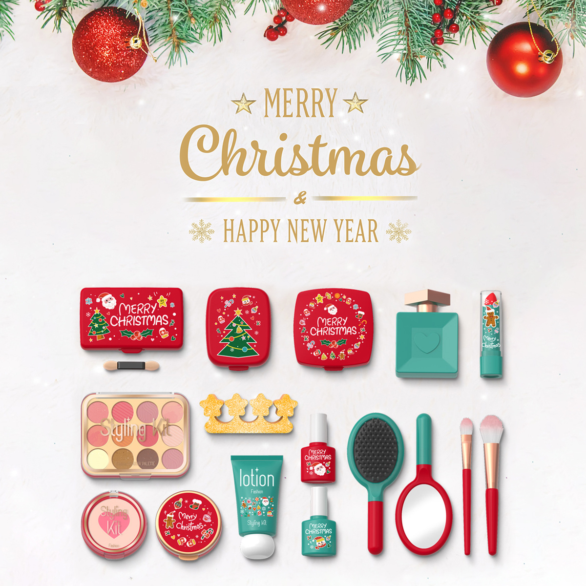 Christmas Gifts Simulation Cos - Beauty Real Makeup reseña y precio