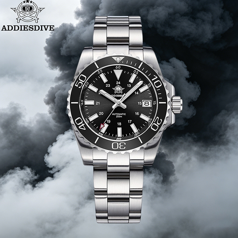 ADDIESDIVE Man Automatic Watch - Blush Brush Kabuki reseña y precio