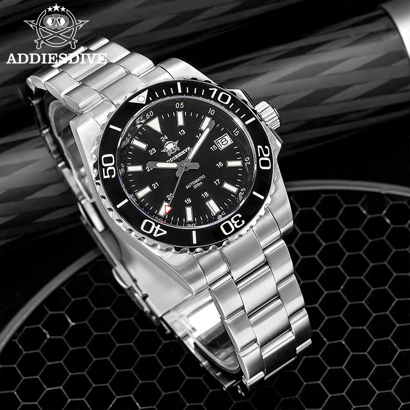 ADDIESDIVE Man Automatic Watch - Blush Brush Kabuki reseña y precio