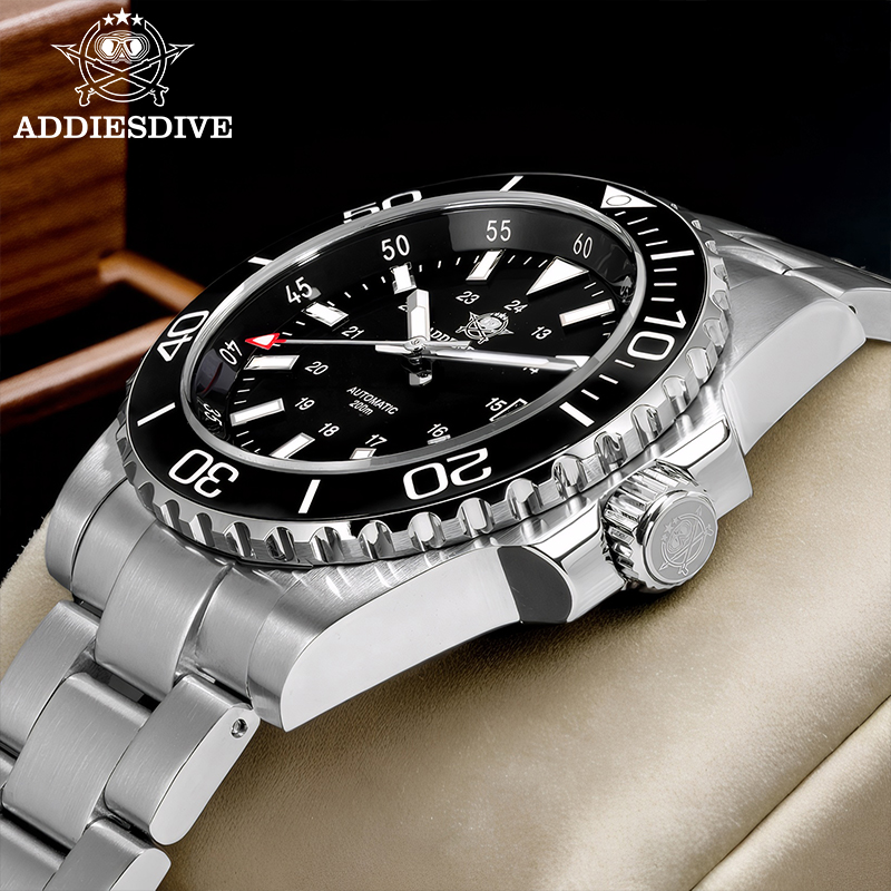 ADDIESDIVE Man Automatic Watch - Blush Brush Kabuki reseña y precio