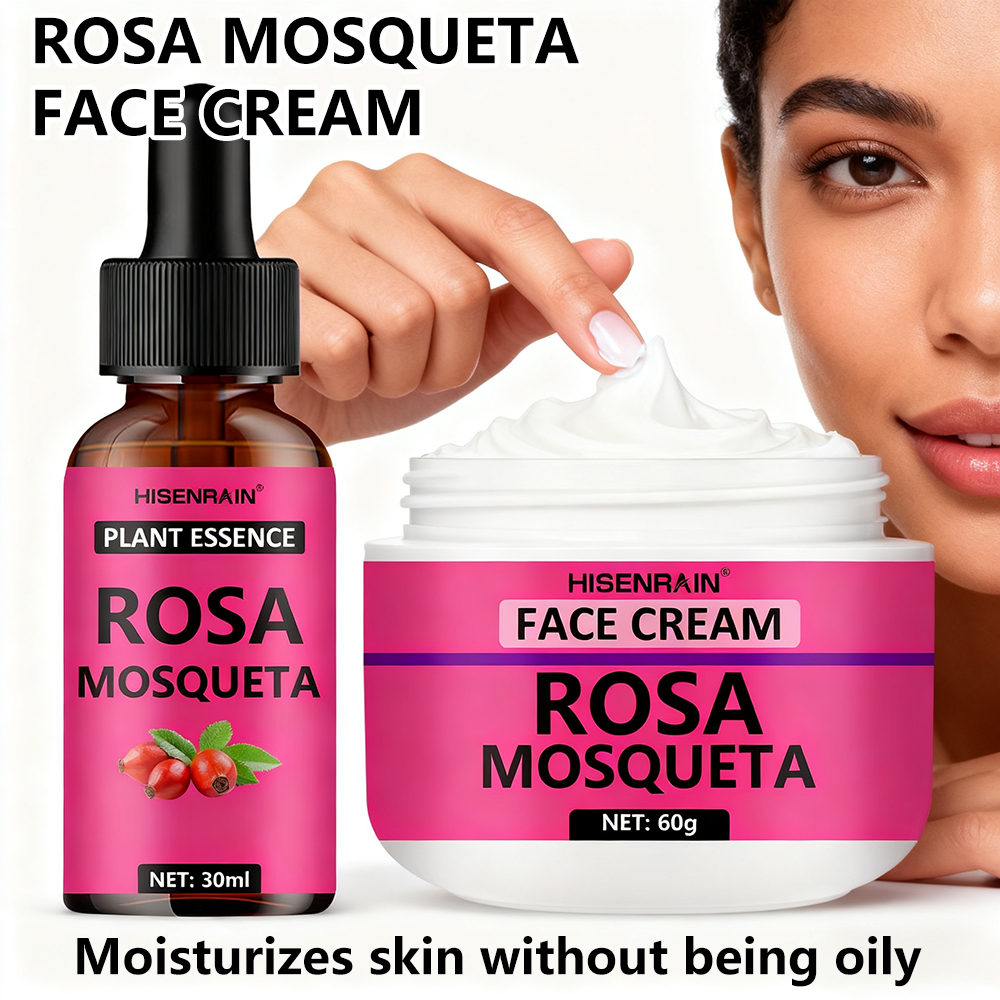 HISENRAIN Rosehip Skincare Set - Anti-Aging Face Cream reseña y precio