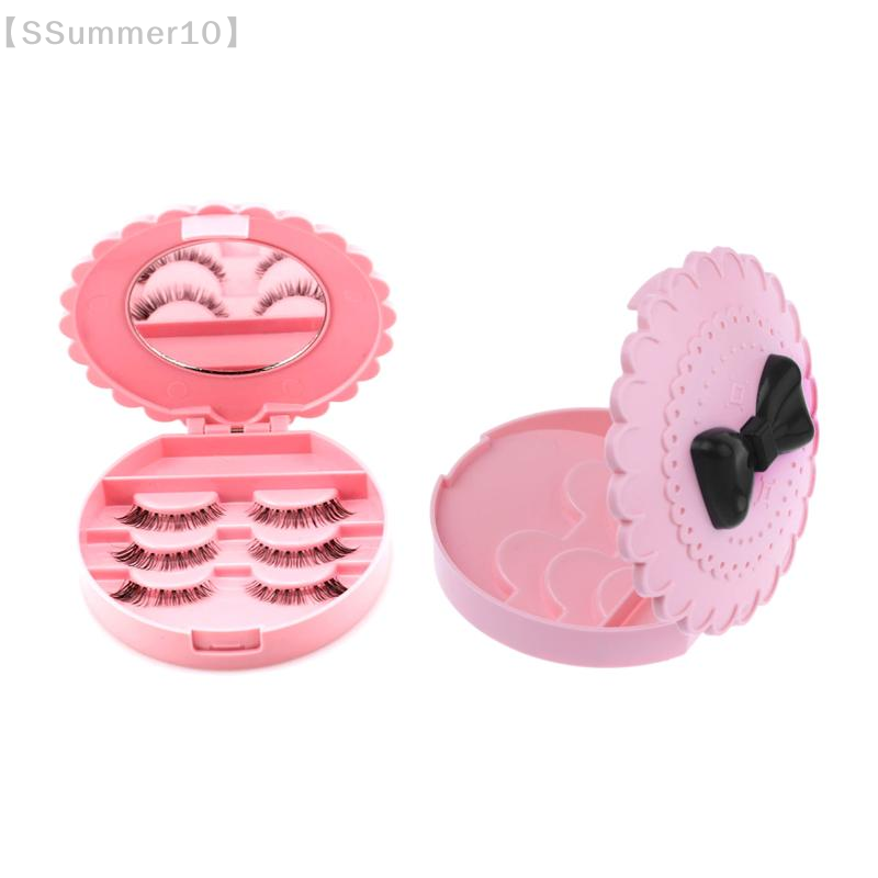 【SSummer10】Pink Bowknot False  - Beauty Makeup Box Set reseña y precio
