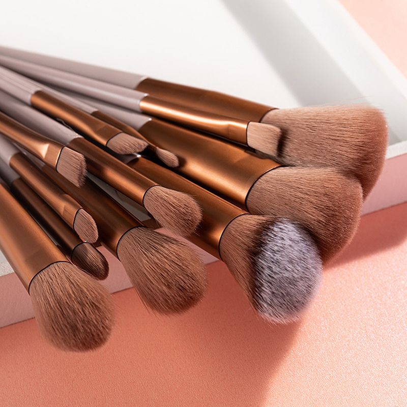 13Pcs Professional Beauty Powd - Blush Brush Kabuki reseña y precio