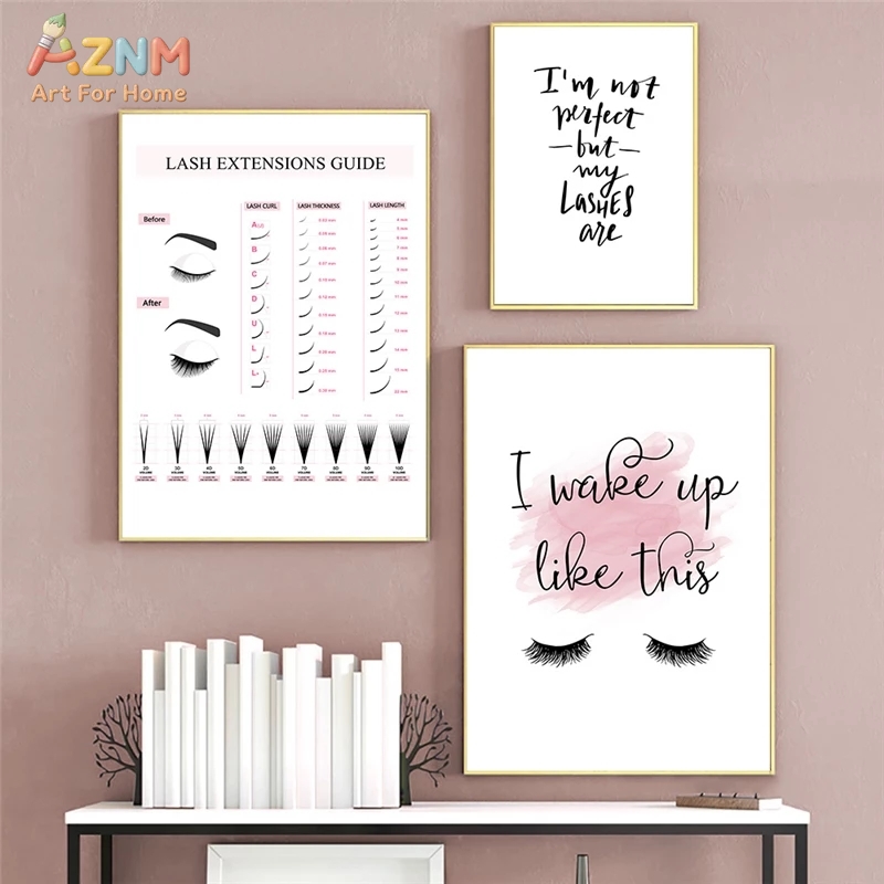 AZNM Lash Extensions Guide Can - Beauty Makeup Quotes reseña y precio