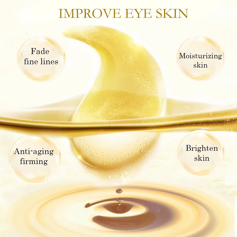 5/10/20/30 Pairs Crystal Gold  - Collagen Eye Patch reseña y precio