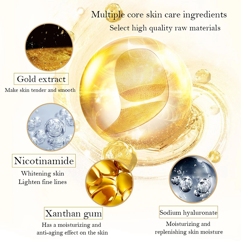 5/10/20/30 Pairs Crystal Gold  - Collagen Eye Patch reseña y precio