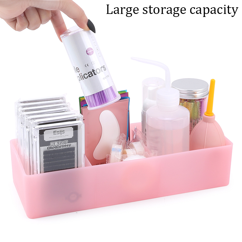 Eyelash Storage Box Large Capa - Beauty Makeup Box Set reseña y precio