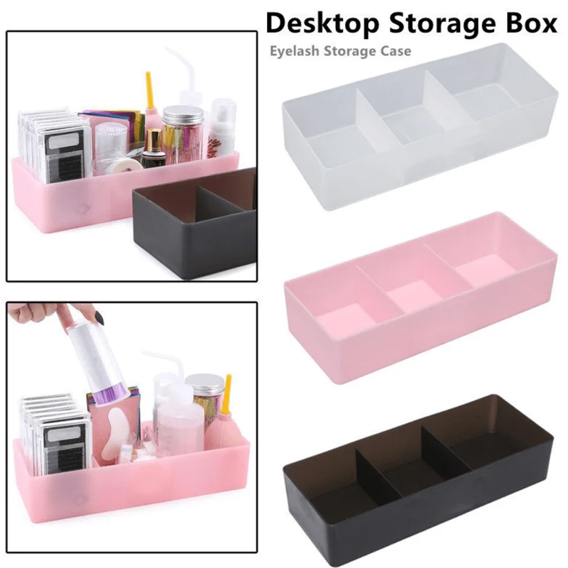 Eyelash Storage Box Large Capa - Beauty Makeup Box Set reseña y precio
