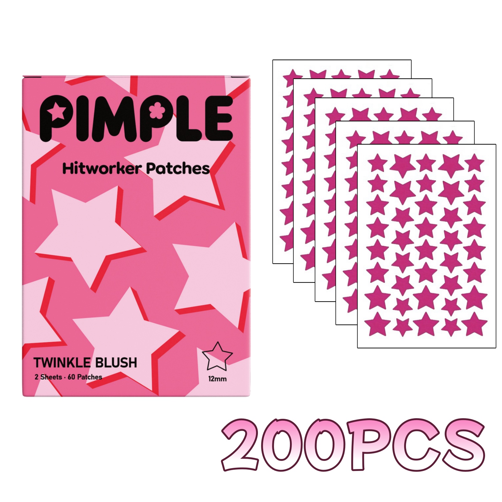 200PCS Rose Red Star-shaped In - Anti-Aging Face Cream reseña y precio
