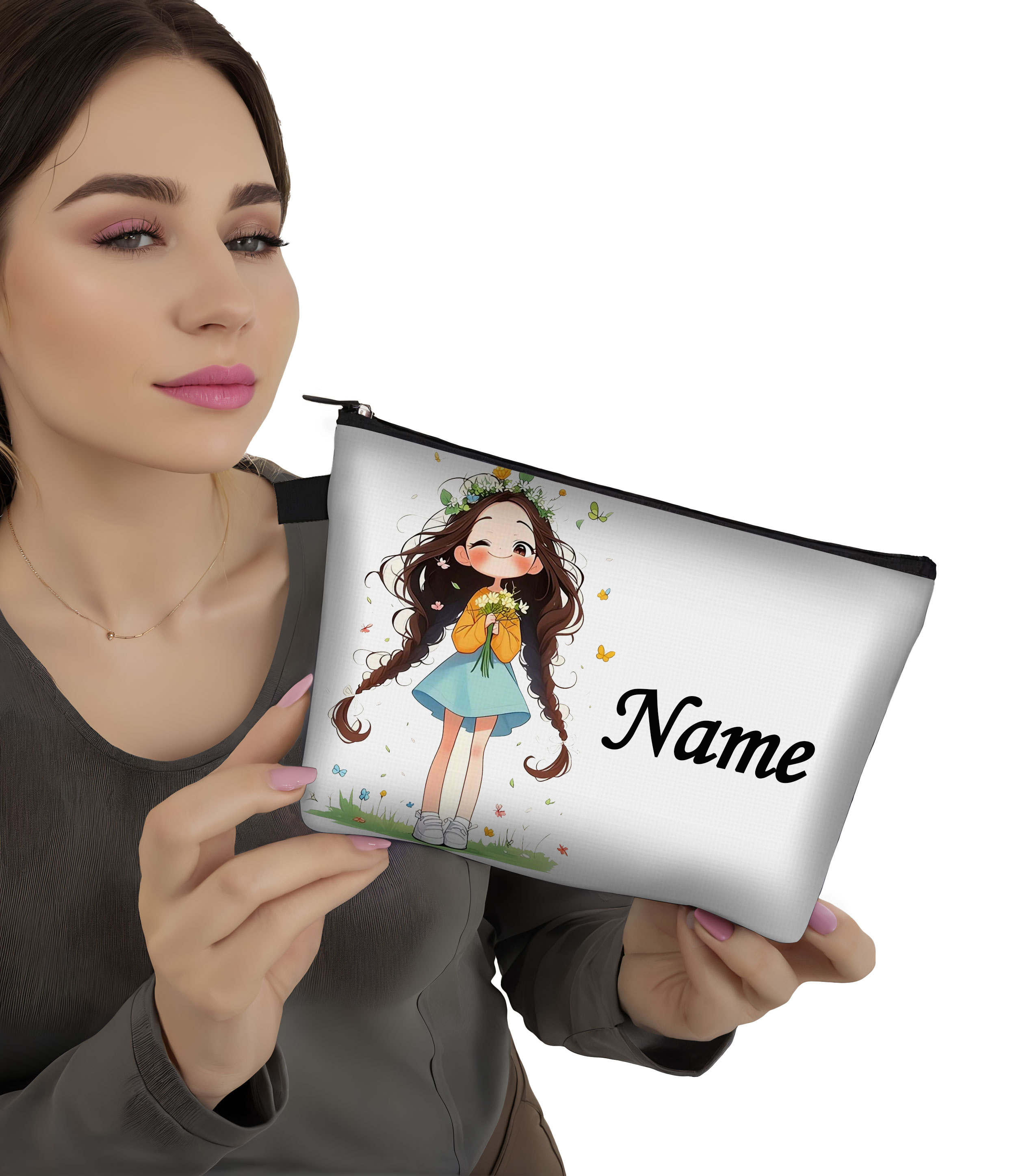 Custom Name Vintage Cute Girl  - Beauty Makeup Names reseña y precio