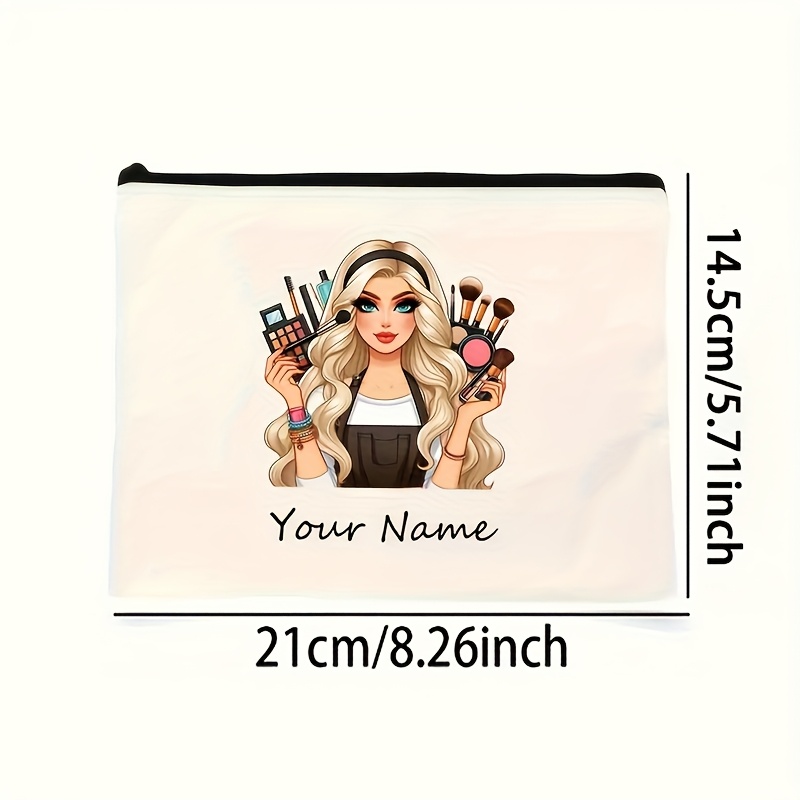 1-3pcs Custom Name Makeup Bag  - Beauty Makeup Names reseña y precio