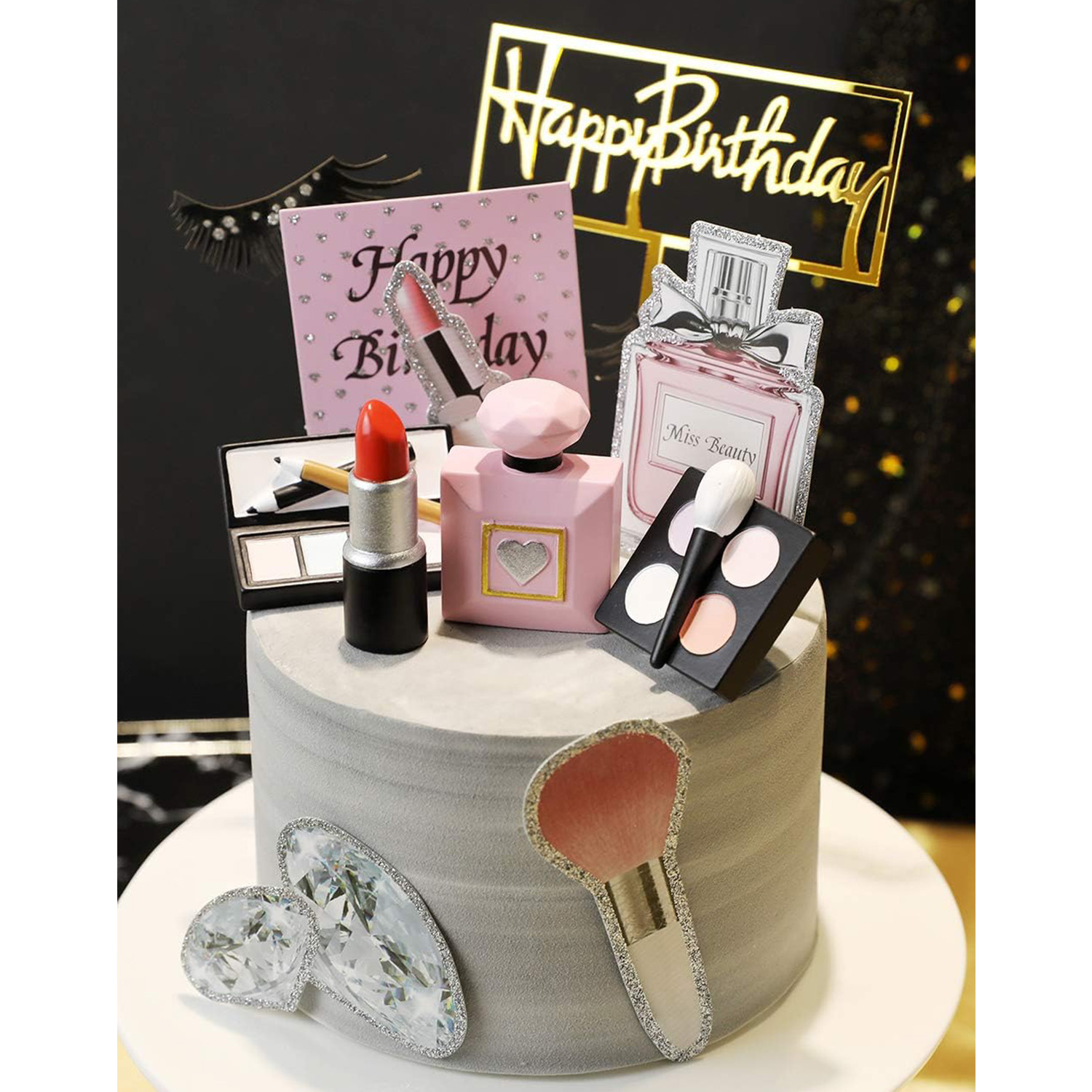 Make Up Cake DIY Decorations P - Blush Brush Kabuki reseña y precio