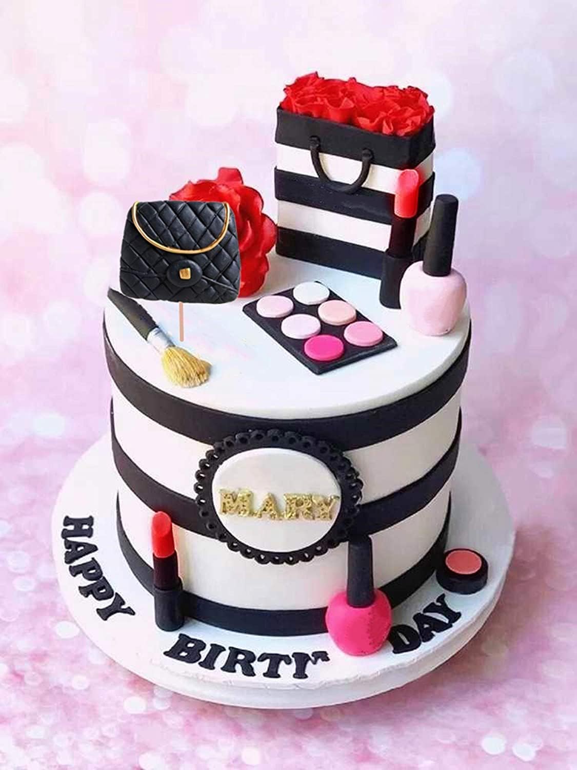 Make Up Cake DIY Decorations P - Blush Brush Kabuki reseña y precio