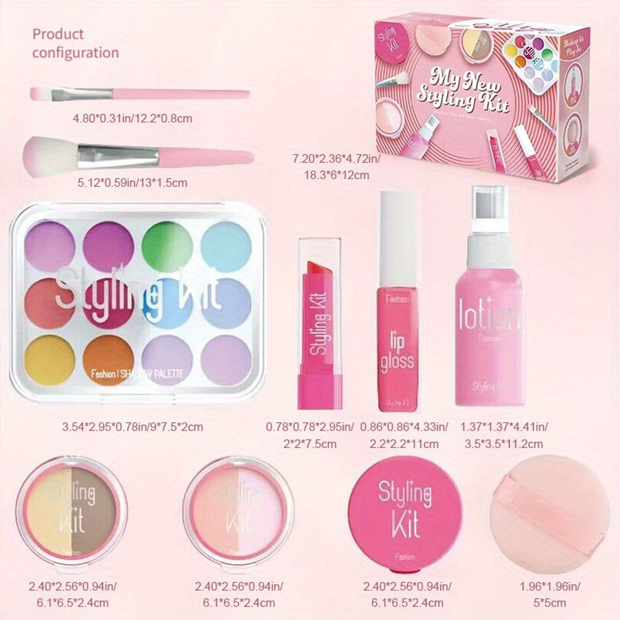 Children's Makeup Toy Set Simu - Beauty Real Makeup reseña y precio