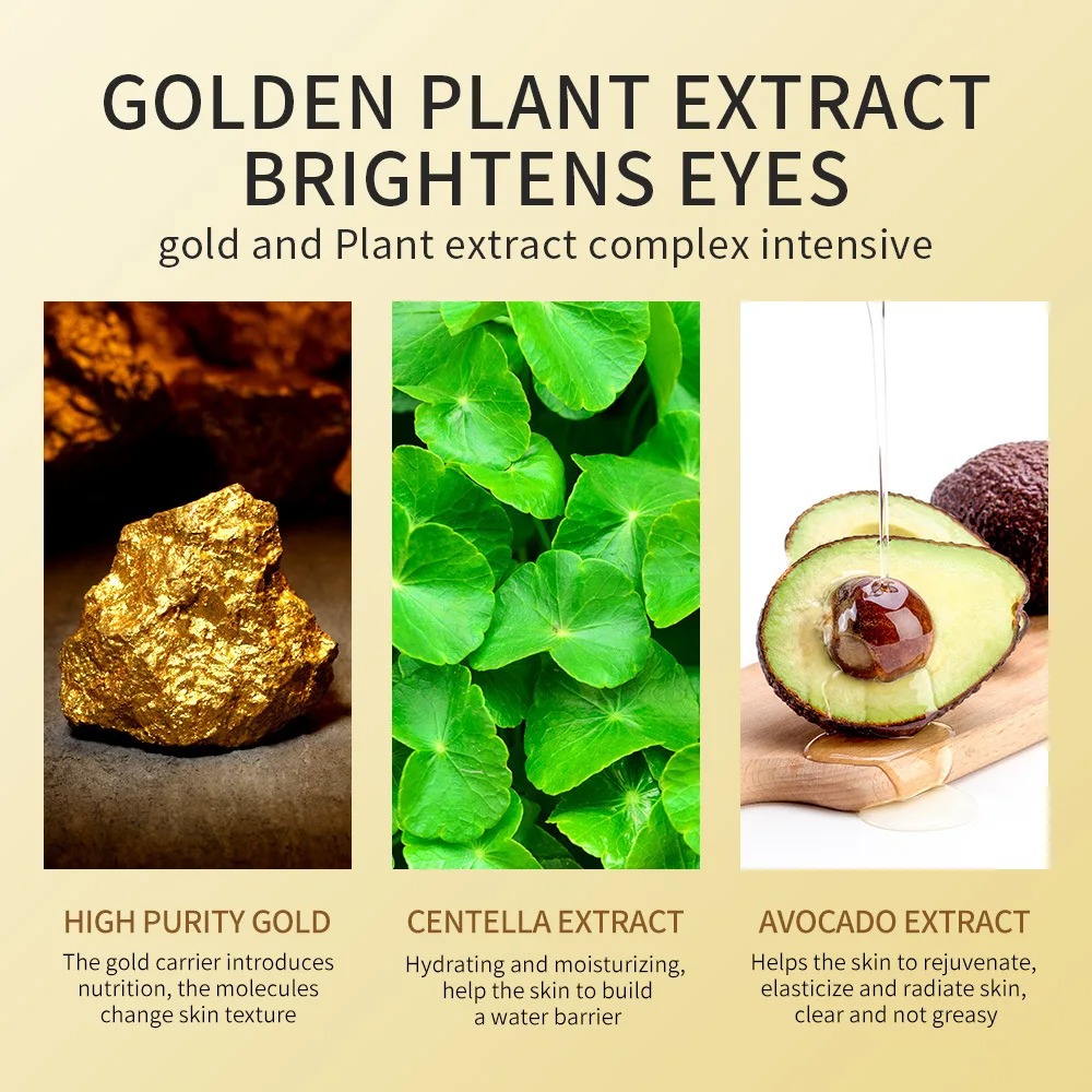 120pcs Avocado Golden Collagen - Collagen Eye Patch reseña y precio