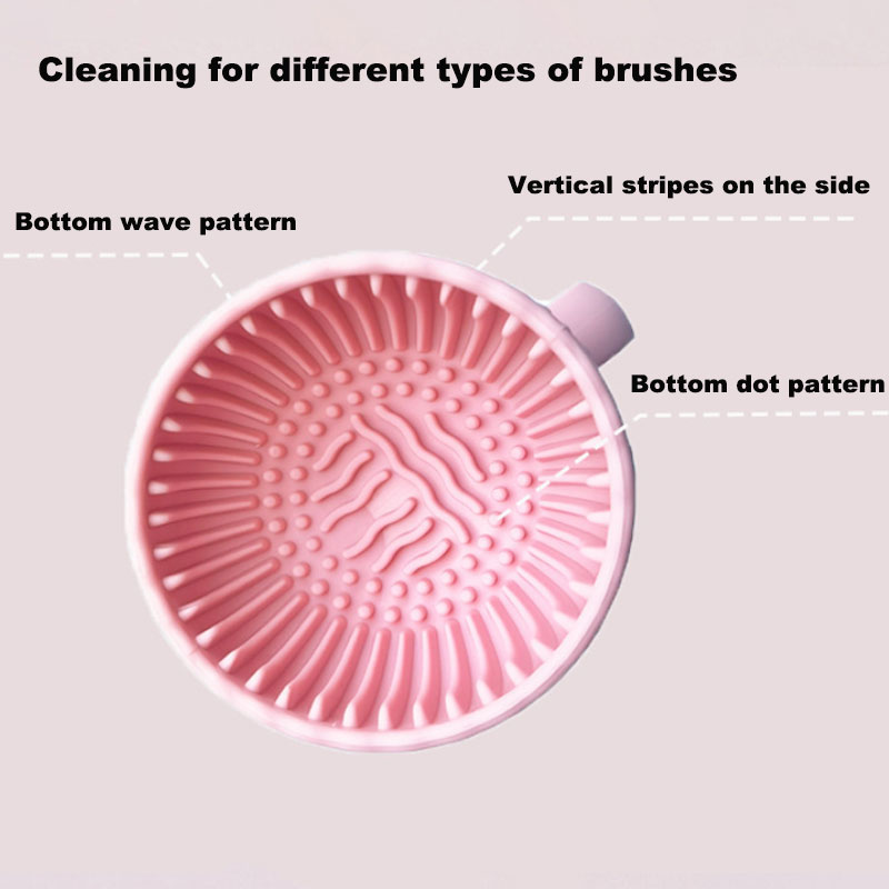 Silicone Makeup Brush Cleaner  - Blush Brush Kabuki reseña y precio