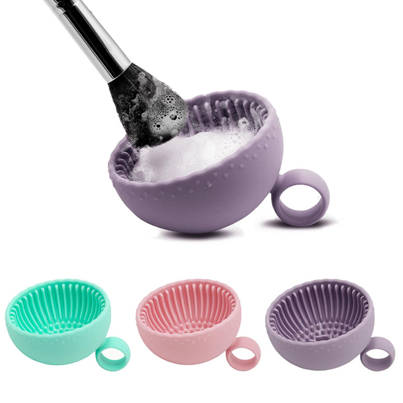 Silicone Makeup Brush Cleaner  - Blush Brush Kabuki reseña y precio