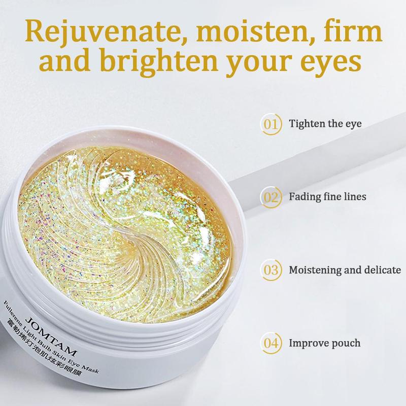 60pcs Crystal Collagen Eye Mas - Collagen Eye Patch reseña y precio