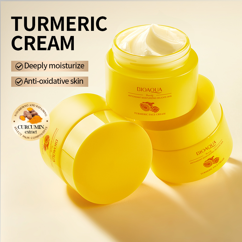BIOAQUA Turmeric Skin Care Set - Anti-Aging Face Cream reseña y precio