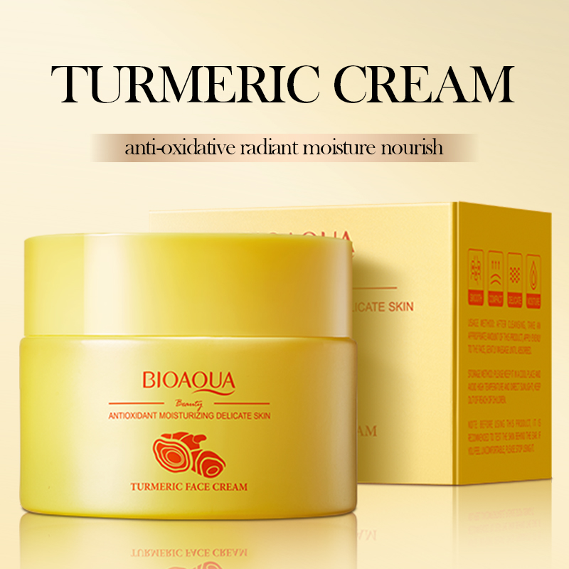 BIOAQUA Turmeric Skin Care Set - Anti-Aging Face Cream reseña y precio