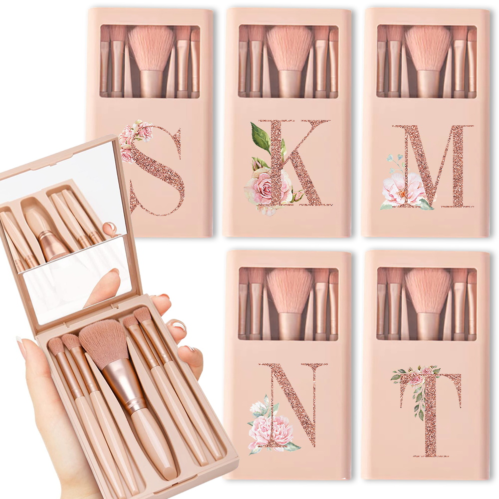 5pcs Cosmetic Brush Kit With M - Beauty Makeup Box Set reseña y precio
