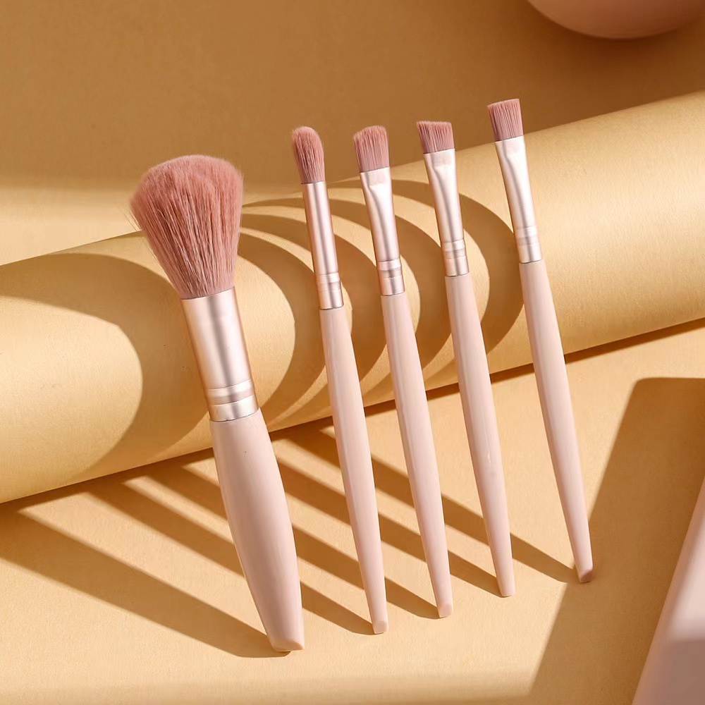 5pcs Cosmetic Brush Kit With M - Beauty Makeup Box Set reseña y precio