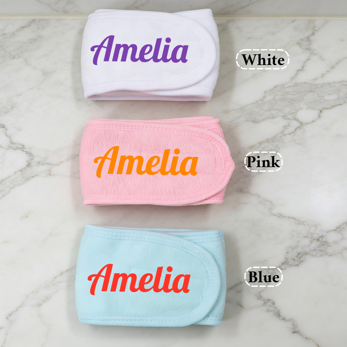 Custom Name Spa Headband, Pers - Beauty Makeup Names reseña y precio