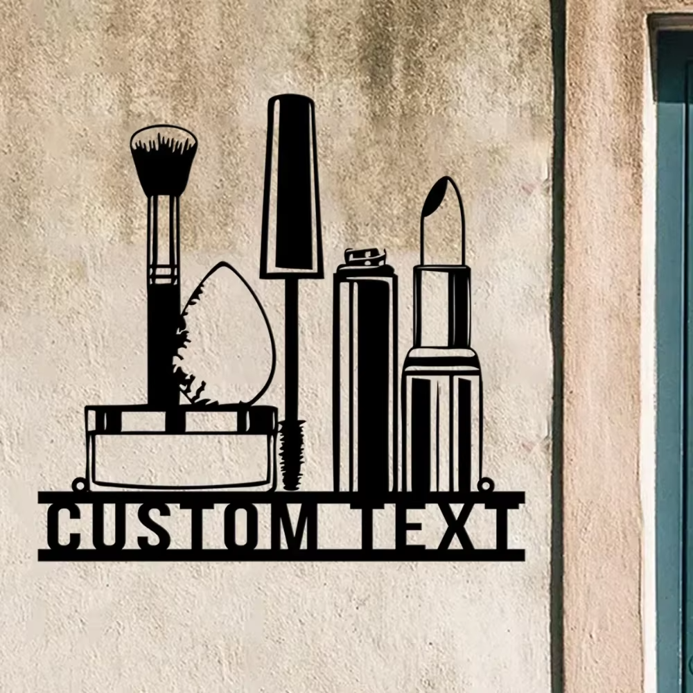 Custom Metal Wall Art with Bea - Beauty Makeup Names reseña y precio