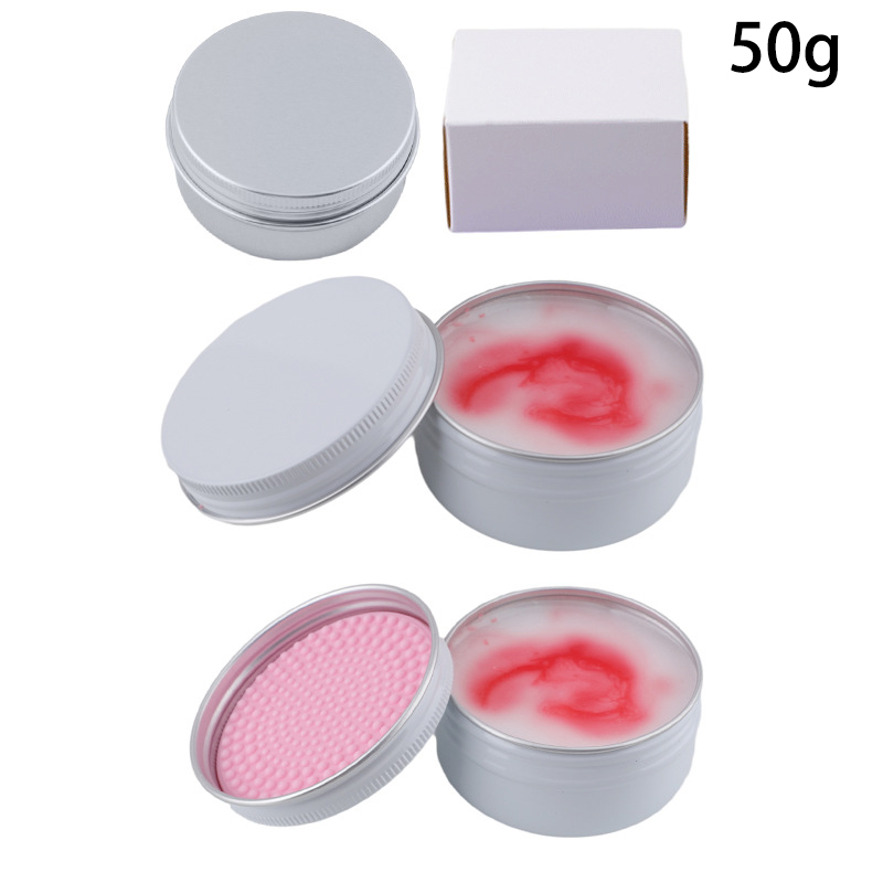 50g Honey Peach Silicone Makeu - Blush Brush Kabuki reseña y precio