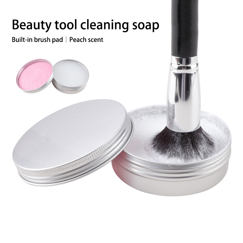 50g Honey Peach Silicone Makeu - Blush Brush Kabuki reseña y precio