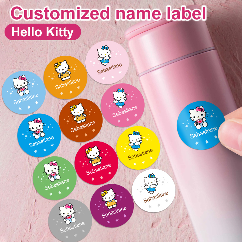 Custom Hello Kitty Name Sticke - Beauty Makeup Names reseña y precio