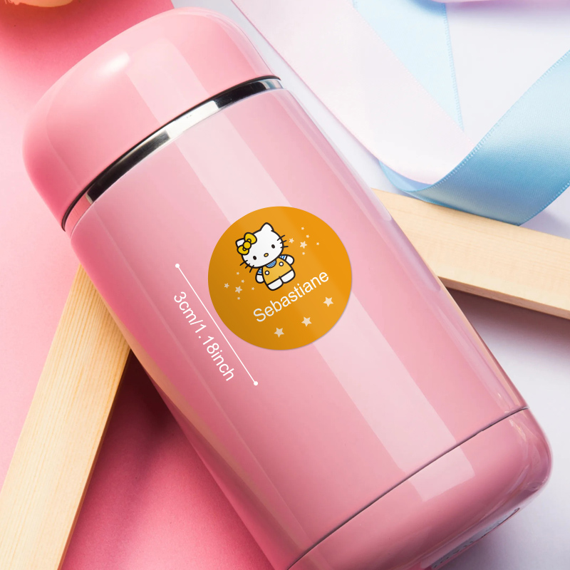 Custom Hello Kitty Name Sticke - Beauty Makeup Names reseña y precio