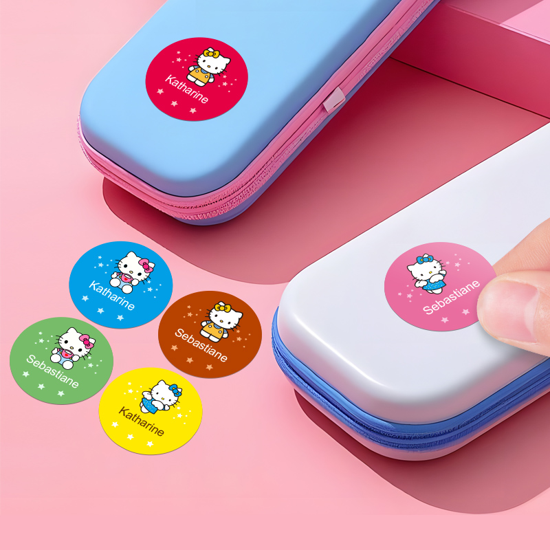 Custom Hello Kitty Name Sticke - Beauty Makeup Names reseña y precio