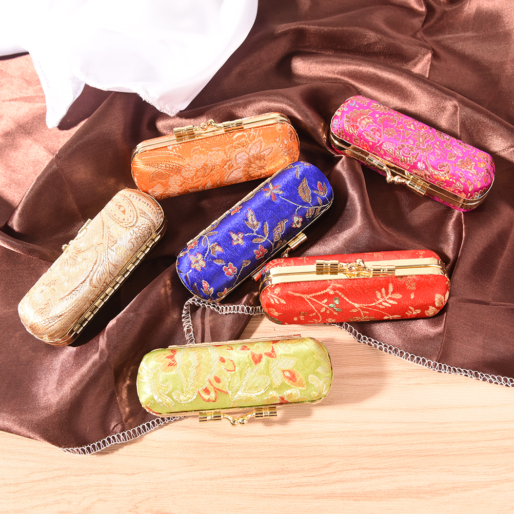 Portable Mini Makeup Silk Box  - Beauty Makeup Box Set reseña y precio