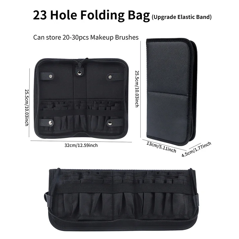 29/23 Holes Foldable Makeup Br - Blush Brush Kabuki reseña y precio