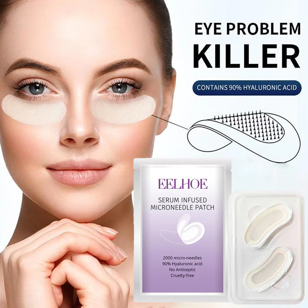 1 Pair Micro-needle Eye Patch  - Collagen Eye Patch reseña y precio