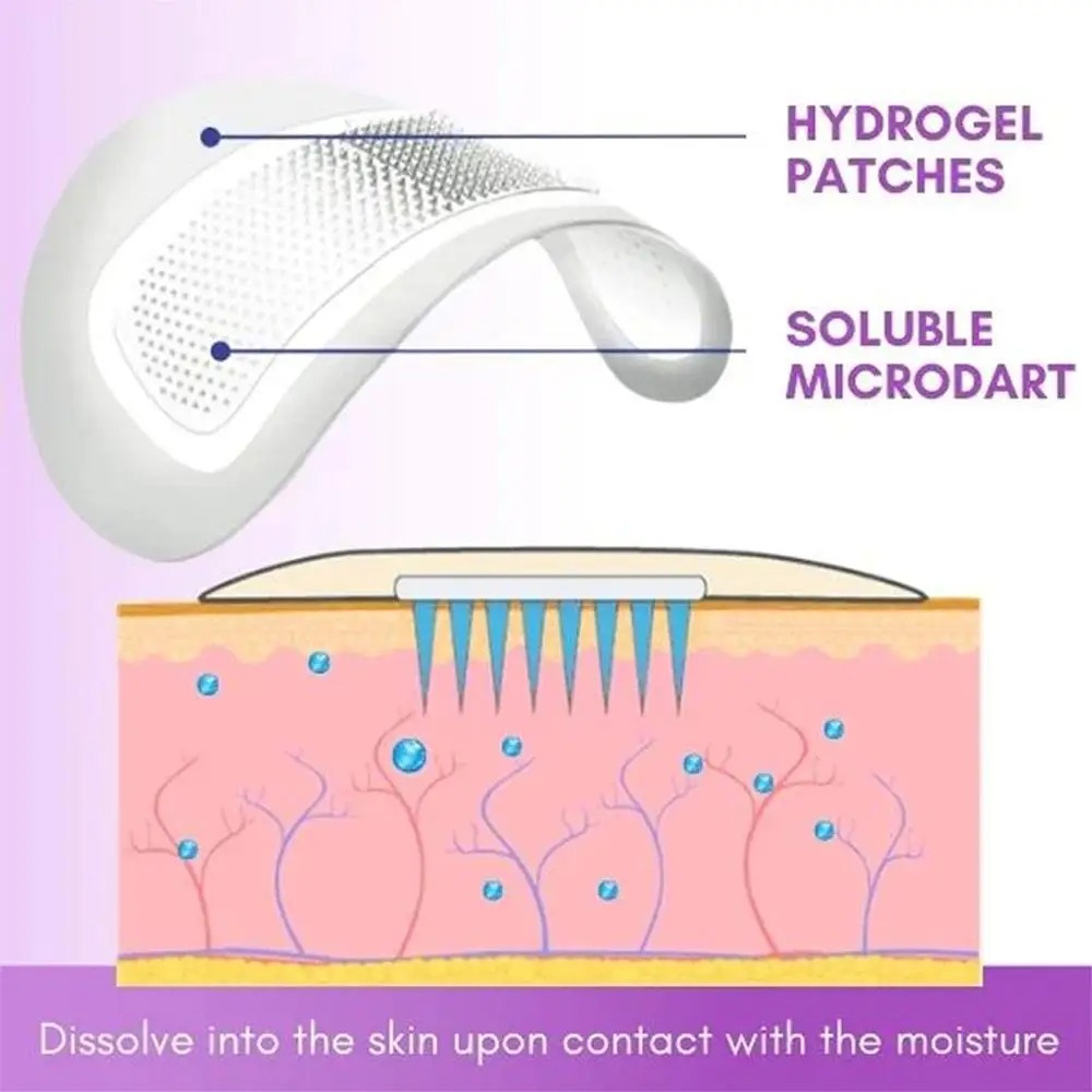 1 Pair Micro-needle Eye Patch  - Collagen Eye Patch reseña y precio