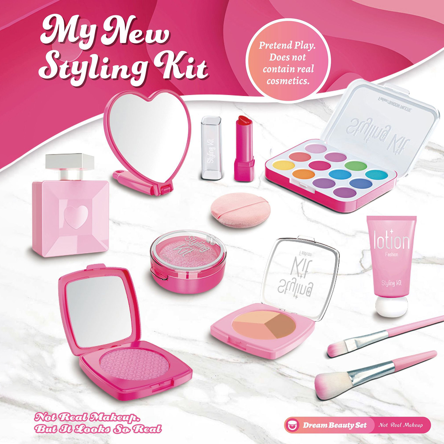 Girl's Makeup Toy Set Simulate - Beauty Real Makeup reseña y precio