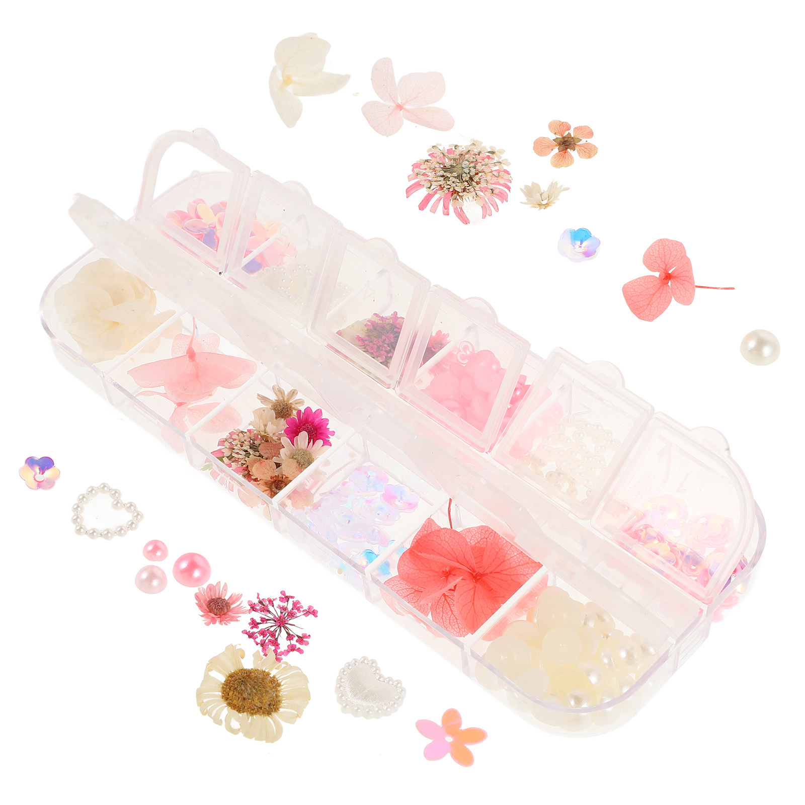 Floral Face and Nail Charms Re - Beauty Real Makeup reseña y precio