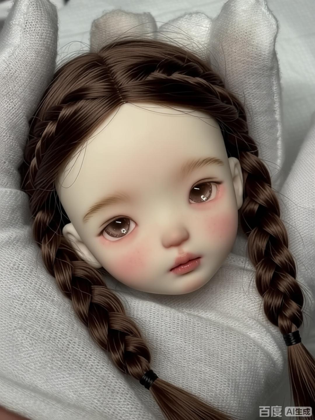 1/6 Scale SD BJD Doll Head - j - Beauty Y Makeup reseña y precio