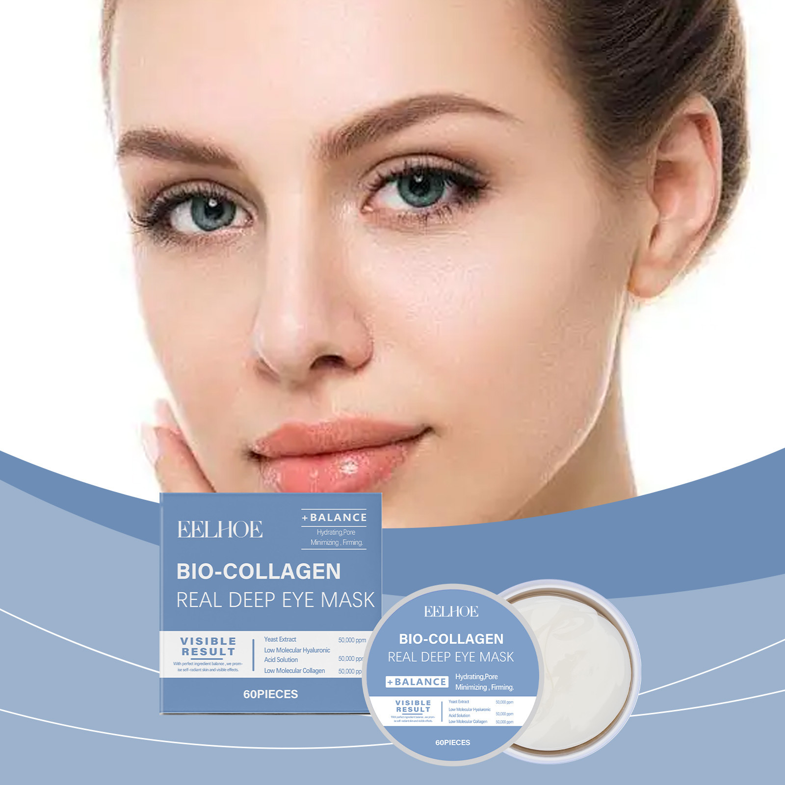 EELHOE Collagen Eye Mask Anti  - Collagen Eye Patch reseña y precio