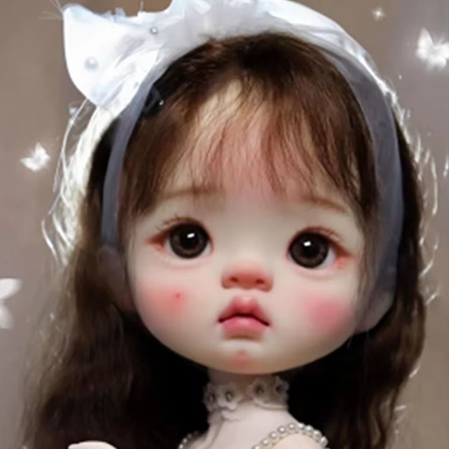 Amber Girl Head Resin Doll Par - Beauty Y Makeup reseña y precio