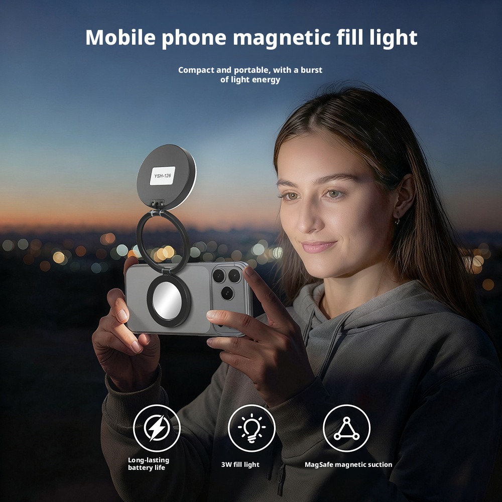 Magnetic Mobile Phone Fill Lig - Beauty Makeup Light reseña y precio