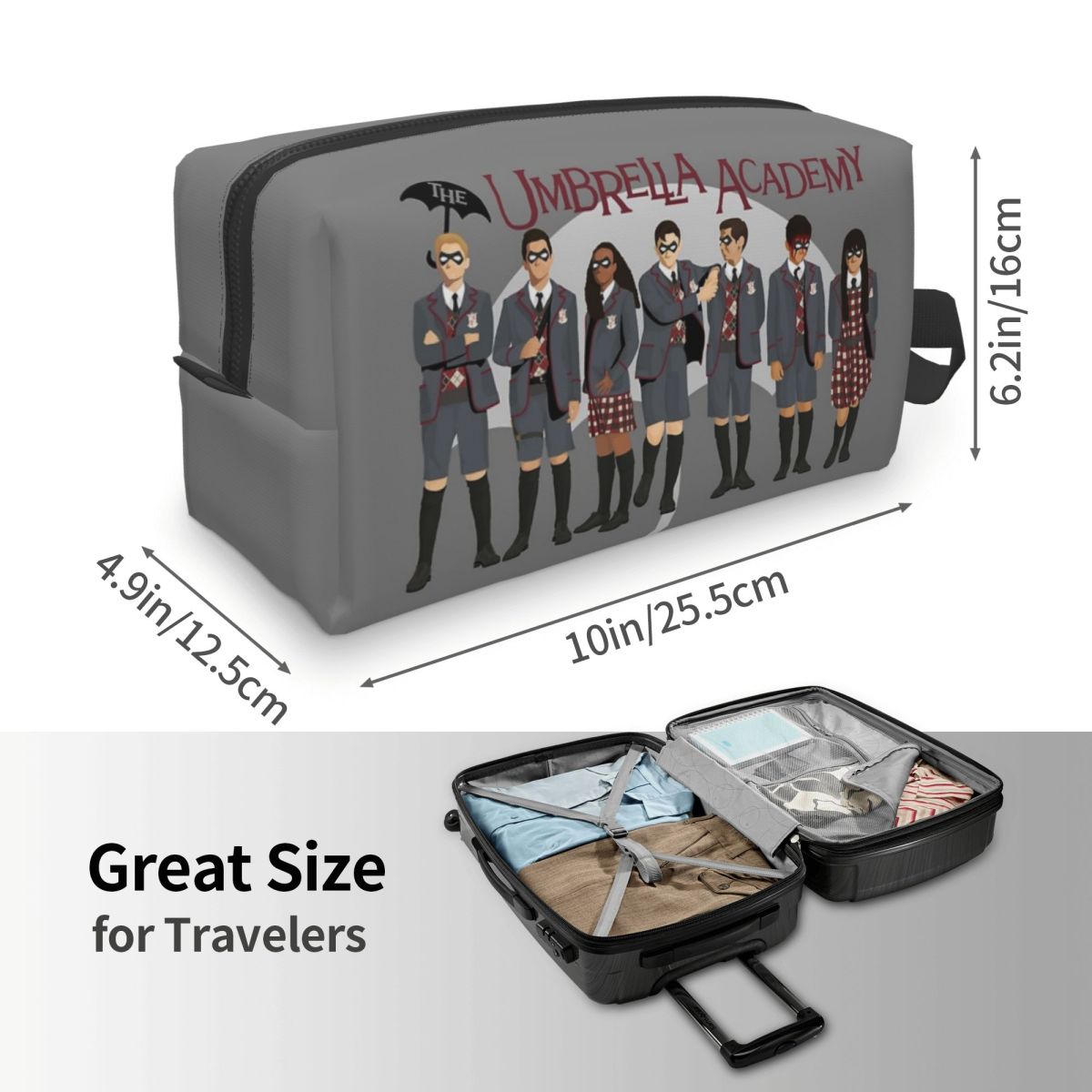 The Umbrella Academy Group Mak - Beauty Makeup Academy reseña y precio